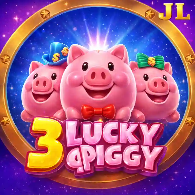 3 Lucky Piggy slot game interface at bybet