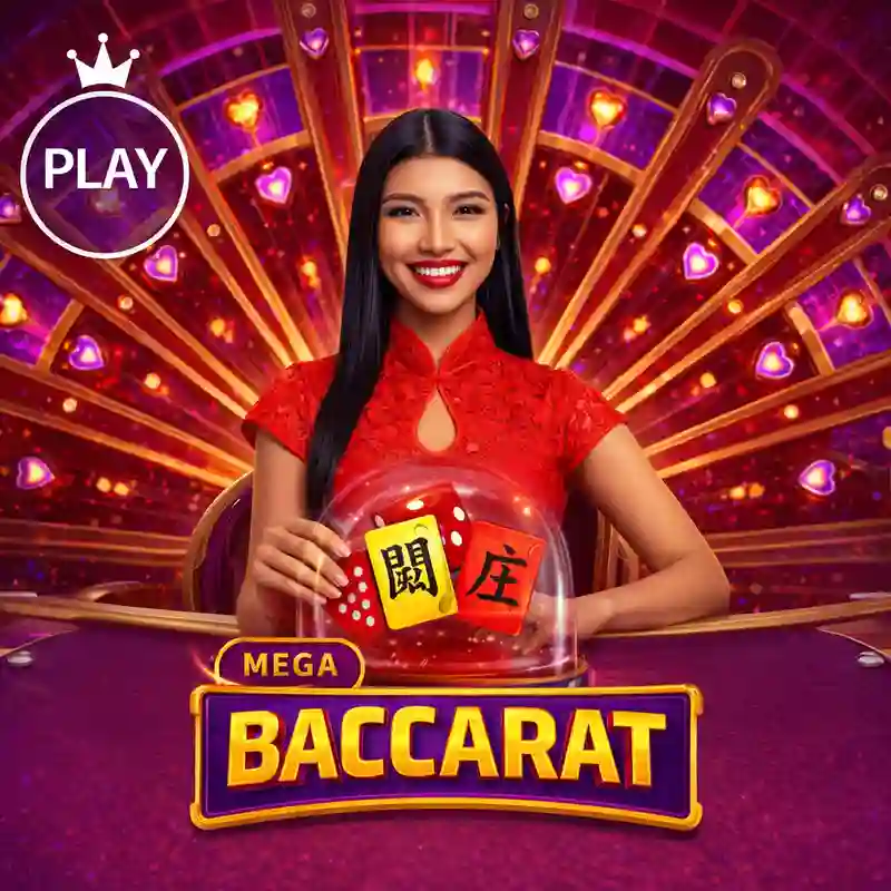Mega Baccarat Live Casino Game